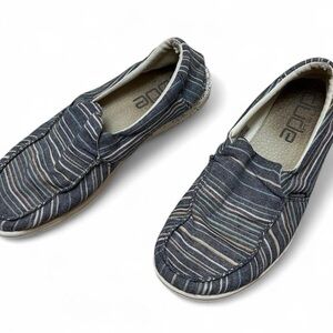 Hey Dude Multicolor Striped Loafers